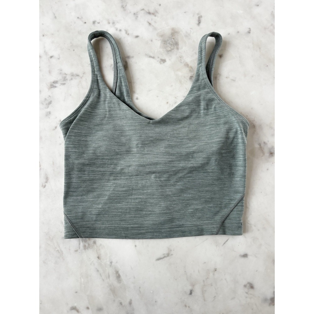 Lululemon Align Tank Top in Tidewater Teal Green | Workout/Gym/Pilates - Size: 6